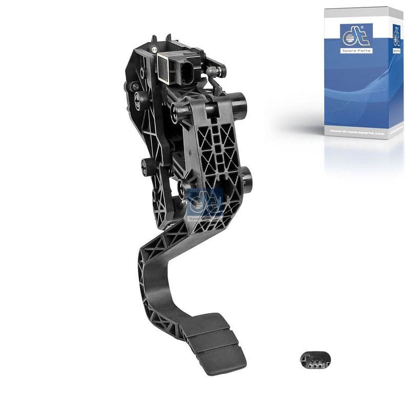 Gaspedaal (6 pinnen  elektronisch  rond stopcontact) past: SCANIA G I, P I, R I, T 01.03-05.19