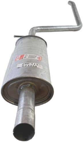 Middendemper uitlaatsysteem past: DACIA LOGAN  RENAULT LOGAN I 1.6/1.6ALK 02.06-