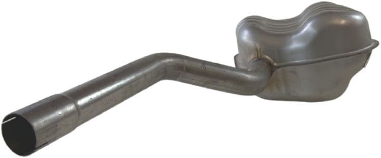 Uitlaatsysteem achterste geluiddemper past: SKODA OCTAVIA II  VW GOLF V, JETTA III 1.4/1.8/2.0 08.05-06.13