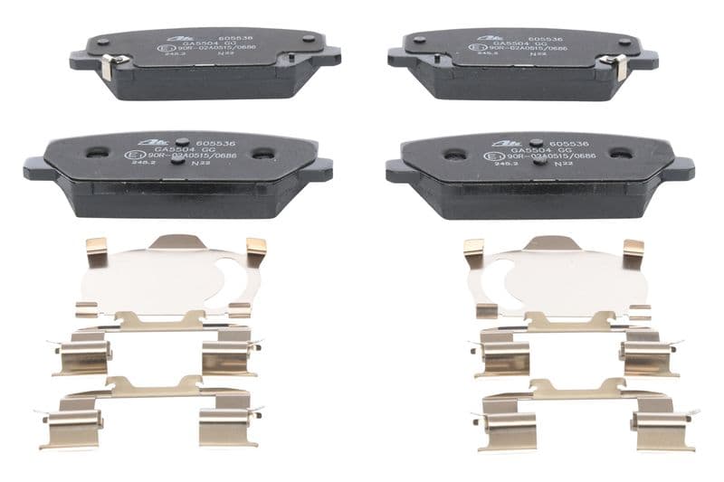 Remblokken set Voor , past: HYUNDAI I30, KONA 2.0 07.17-