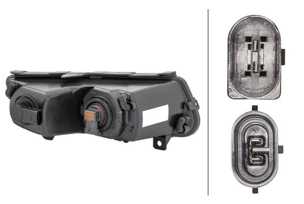 Mistlamp Voor Links (H8/P21W, BlueGTI/GTI/R-LINE) past: VW POLO V 6C, POLO V 6R 06.09-09.17