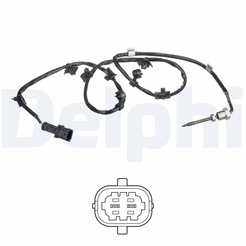 Uitlaatgastemperatuursensor (Na DPF) past: OPEL INSIGNIA A, INSIGNIA A COUNTRY  SAAB 9-5 2.0D 07.08-03.17