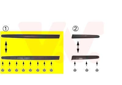 Sier / Beveiligings/ Decoratiepanelen/ Emblemen/ Spatlappen