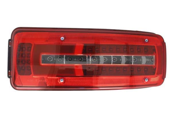 Achterlicht Rechts (LED, 24V, met indicator, anti-fog licht, achteruitrijlicht, met stoplicht, parkeerlicht, met plaatverlichting, zijspeling) past: DAF 75 CF, CF 65, CF 75, CF 85, LF 45 01.01-