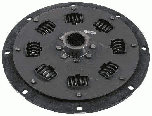 Torsiedemper (diameter: 348mm, aantal tanden: 26 pcs 39x42,5-26N) past: MASSEY FERGUSON 8110, 8120, 8130, 8140, 8150, 8160, 8210, 8220, 8220 XTRA, 8240, 8240 XTRA, 8250, 8250 XTRA