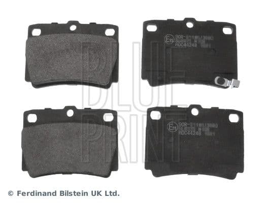 Remblokken set Achter , past: MITSUBISHI PAJERO SPORT I, PAJERO SPORT II 2.5D/3.0 11.98-