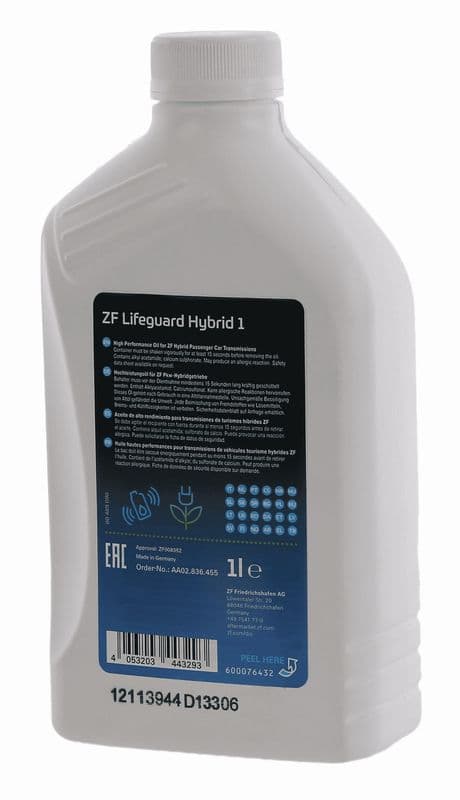 ATF-olie ZF HYBRID   1 l past: BMW  JEEP  LAND ROVER