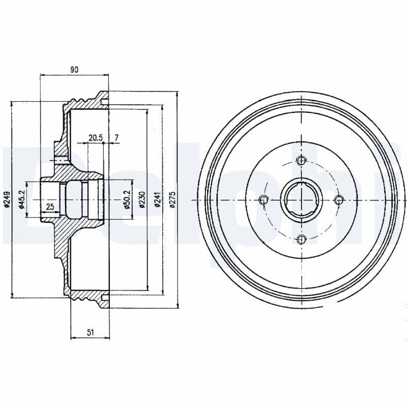 Brake drum