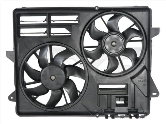 Radiatorventilator (met huisvesting) past: FORD USA MUSTANG 3.7/5.0/5.2 02.14-