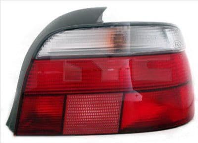 Achterlicht Rechts (kleur indicator wit, kleur van het glas red) past: BMW 5 E39 Saloon 11.95-09.00