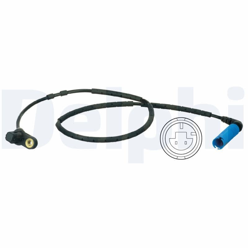 ABS-sensor Achter Links/Rechts past: BMW Z4 (E85), Z4 (E86) 2.0-3.2 12.02-02.09