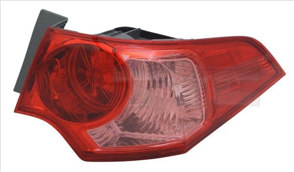 Achterlicht Links (extern, W21/5W/WY21W, kleur van het glas red) past: HONDA ACCORD VIII Saloon 04.11-06.15