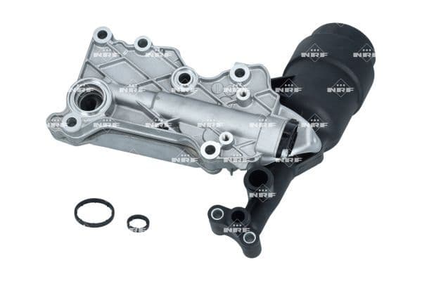 Olie radiator (met oliefilterbehuizing  met zegel) past: MERCEDES C (A205), C (C204), C (C205), C T-MODEL (S204), C T-MODEL (S205), C (W204), C (W205), CLS (C218) 2.1D-3.5 09.03-