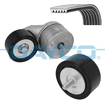 Multi-V-riemset met spanner past: DAF XF 106 MX-13303-MX-13390 10.12-