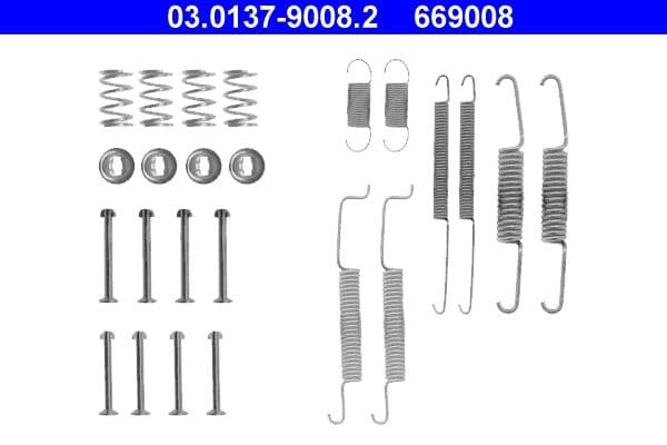 Accessory Kit, brake shoes
