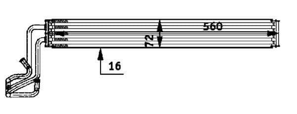 Olie radiator past: AUDI Q7  VW TOUAREG 4.2-6.0 10.02-08.15