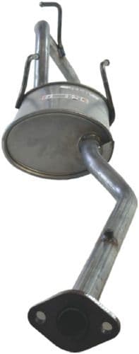 Uitlaatsysteem achterste geluiddemper past: NISSAN PIXO  SUZUKI ALTO VII 1.0/1.0LPG 01.09-
