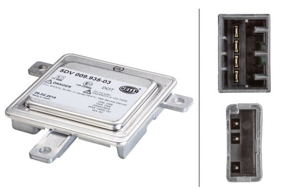 Spanningstransformator XENON Links/Rechts past: VOLVO V40 II  AUDI A1 8X, A3 8P, A3 8V, A4 B8, A5 8T, A6 C7, A7 C7, A8 D4, Q3 8U, Q5 8R  SEAT ALHAMBRA 7N  SKODA OCTAVIA II, OCTAVIA III 03.04-08.19