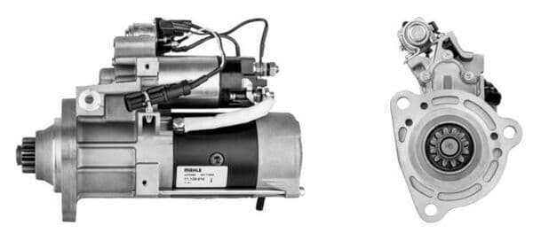 Starter (24V, 7kW, (en) new with a deposit) past: MAN TGA, TGS I, TGX I D2066LF01-D2676LFAY 05.04-