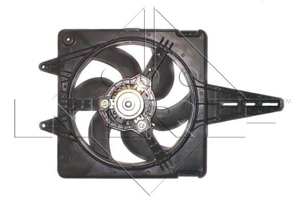 Radiatorventilator (met huisvesting) past: FIAT BRAVA, BRAVO I, MAREA, MULTIPLA 1.2-1.8 10.95-06.10