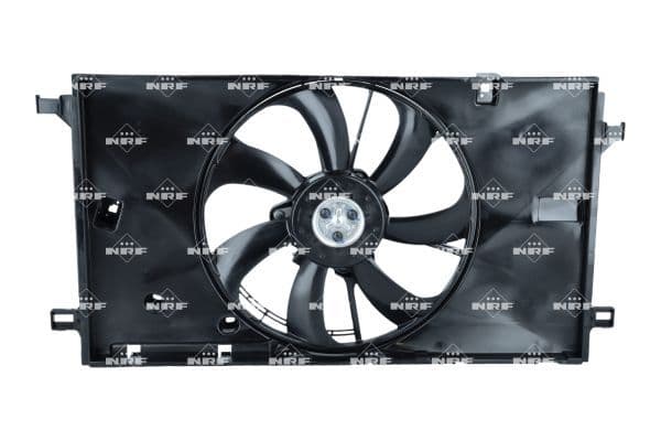 Radiatorventilator (met huisvesting) past: TOYOTA C-HR 1.2 10.16-