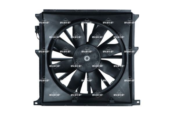 Radiatorventilator (met huisvesting) past: BMW 3 (E36), Z3 (E36) 1.6-1.9 09.90-01.03