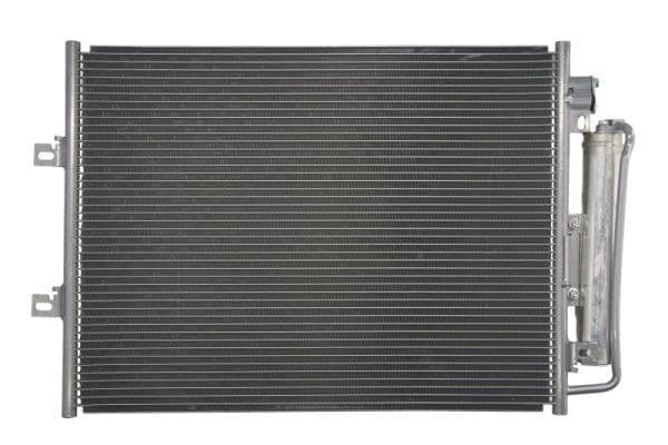 A/C condensator (met droger) past: RENAULT TWINGO II 1.2/1.5D/1.6 03.07-09.14