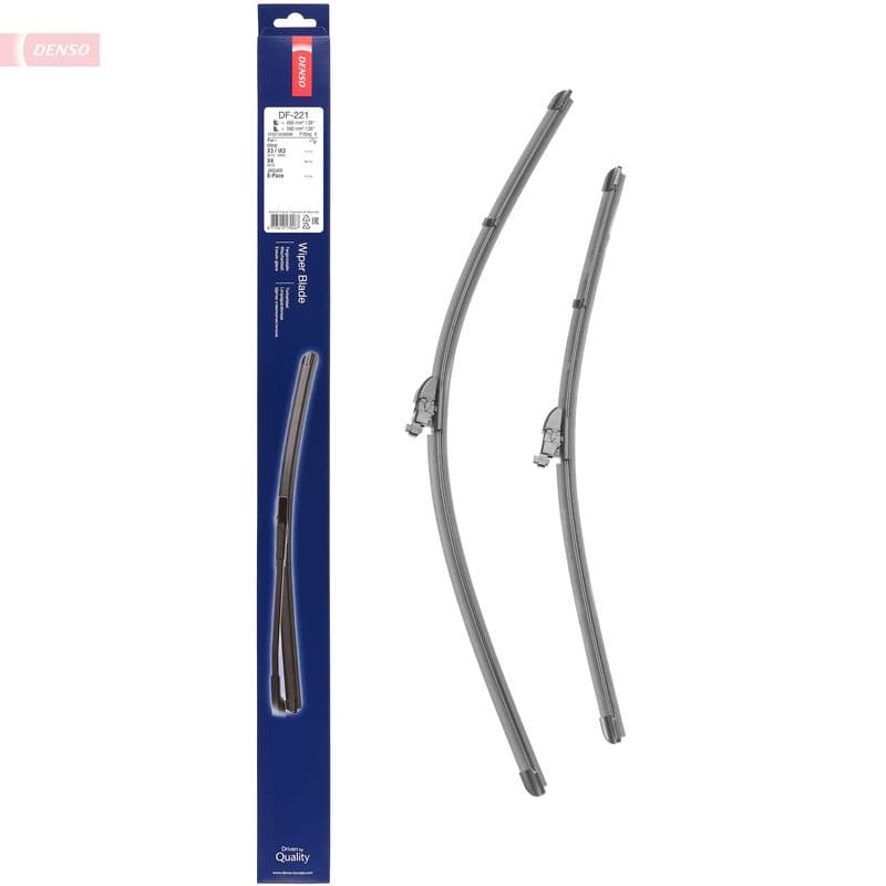 Wisserblad voegloos Voor 650/500mm past: BMW X3 (G01), X3 (G01, F97, G08), X4 (G02, F98)  JAGUAR E-PACE 08.17-