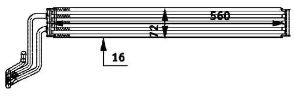 Olie radiator past: AUDI Q7  VW TOUAREG 2.5D-3.6 01.03-08.15