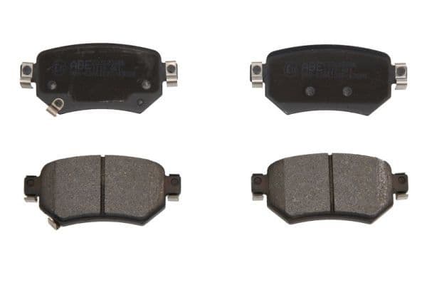 Remblokken set Achter , past: MAZDA 6 2.0/2.2D/2.5 08.12-