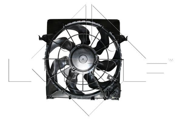 Radiatorventilator (met huisvesting) past: HYUNDAI I30 1.6D/2.0D 10.07-06.12