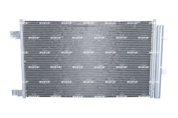 A/C condensator (met droger) past: MERCEDES CITAN TOURER (W420), CITAN/MINIVAN (W420), T (MPV)  NISSAN QASHQAI II  RENAULT ESPACE V, GRAND KANGOO III, GRAND SCENIC IV, KADJAR 1.3-2.0D 11.13-