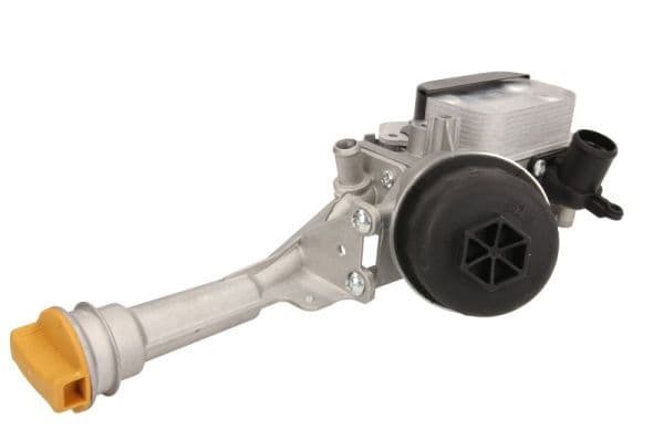 Oliekoeler (met oliefilterbehuizing) past: ALFA ROMEO MITO  FIAT 500, 500 C, 500L, DOBLO, DOBLO CARGO, FIORINO, GRANDE PUNTO, IDEA, LINEA, PUNTO, PUNTO EVO, QUBO, STRADA, TIPO 1.3D/1.4 10.04-