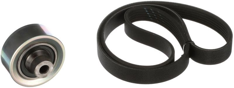 V-snaren set (met rollen) past: CITROEN C2, C2 ENTERPRISE, C3 I, C3 PLURIEL, C4, C4 GRAND PICASSO I, C4 I, C4 PICASSO I  PEUGEOT 206, 207, 307 1.4D/1.6D 02.02-