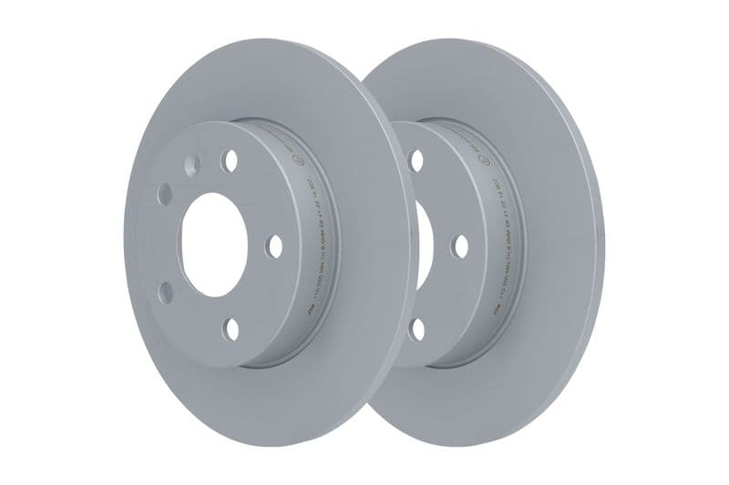 Brake disc Achter Links/Rechts past: CHEVROLET VIVA  OPEL ASTRA G, ASTRA G CLASSIC, ASTRA H, ASTRA H CLASSIC, ASTRA H GTC, COMBO, COMBO TOUR, CORSA C, MERIVA A, MERIVA B, ZAFIRA A 1.2-2.2D 02.98-