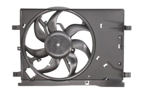 Radiatorventilator (met huisvesting) past: ABARTH GRANDE PUNTO  FIAT GRANDE PUNTO, PUNTO, PUNTO EVO  OPEL ADAM, CORSA D, CORSA E 0.9-1.4LPG 06.05-