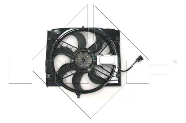 Radiatorventilator (met huisvesting) past: BMW 3 (E46) 2.0D 02.98-12.07