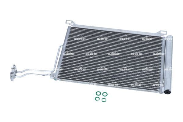 A/C condensator (met droger) past: MINI (R50, R53) 1.4D 06.03-09.06