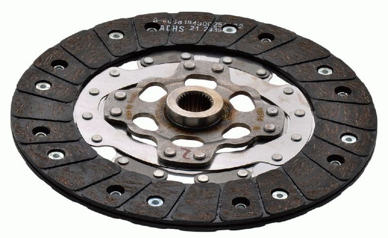 Koppelingsplaat/plaat (228mm) volledig profiel past: AUDI A1, A3  SEAT CORDOBA, CORDOBA VARIO, IBIZA II, IBIZA III, IBIZA IV, IBIZA IV SC, IBIZA IV ST, LEON, TOLEDO I, TOLEDO II 1.6D/1.9D 07.95-08.15