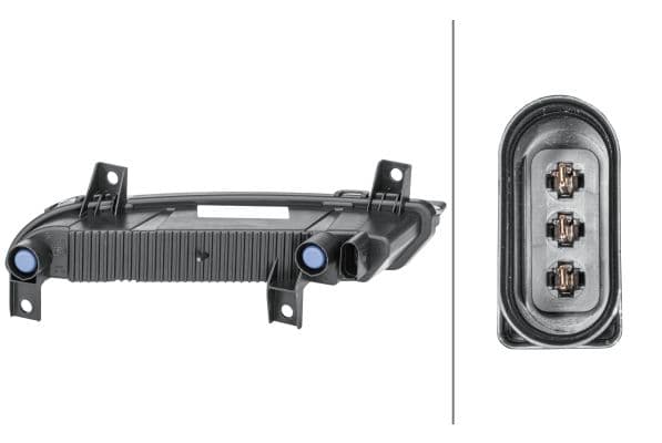Dagrijlichten Links (LED, lichtfuncties: dagrijlichten) past: SKODA OCTAVIA II 11.08-06.13