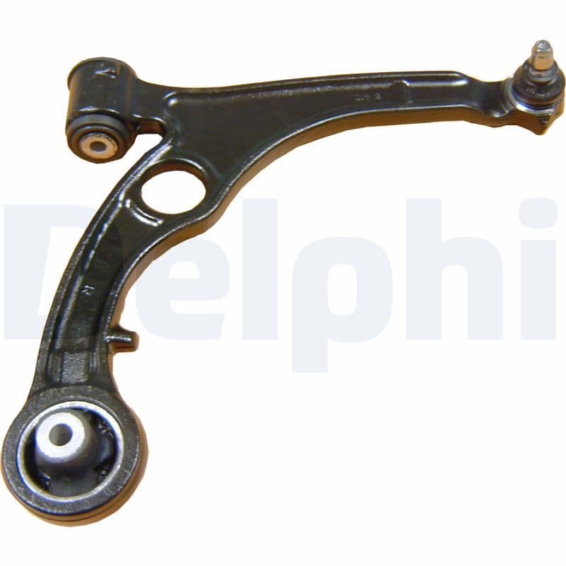 Vooras spoorcontrole arm Rechts bodem voor 17 mm (met een gewricht (knokkel)) past: FIAT STILO 1.2-2.4 10.01-08.08