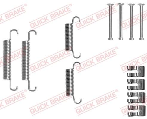 Accessory Kit, parking brake shoes
