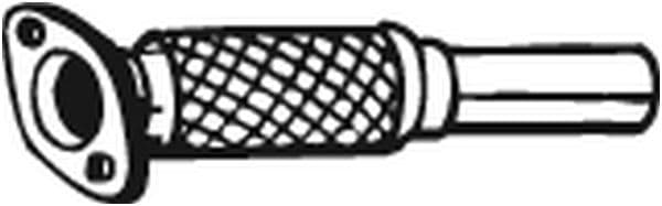 Uitlaatpijp Voor past: FIAT BRAVO II, STILO 1.4/1.4LPG 10.03-12.14