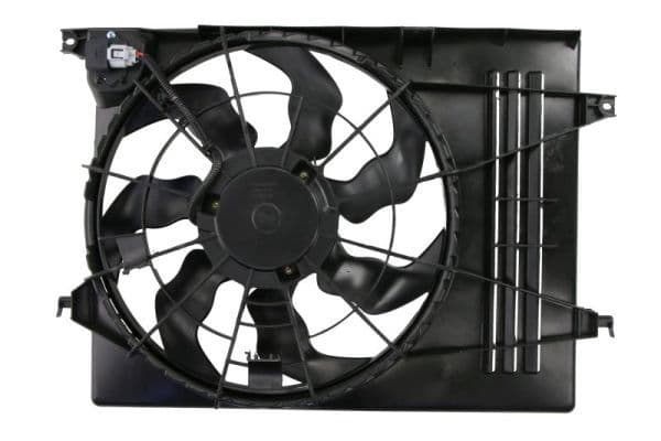 Radiatorventilator (met huisvesting) past: HYUNDAI IX35  KIA SPORTAGE III 1.6/2.0 06.10-12.15