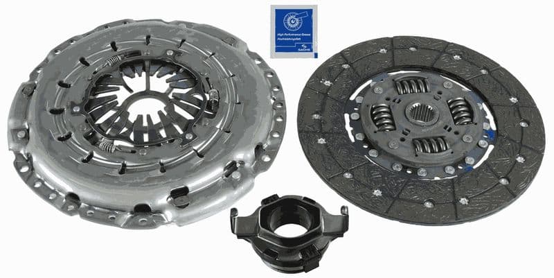 Zelfstellende koppelingskit (260mm) past: HYUNDAI H-1 CARGO, H-1 TRAVEL 2.5D 02.08-