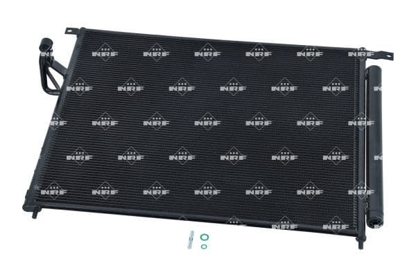 A/C condensator (met droger) past: FORD RANGER 2.2D/2.5/3.2D 04.11-