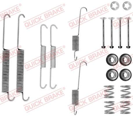 Accessory Kit, brake shoes