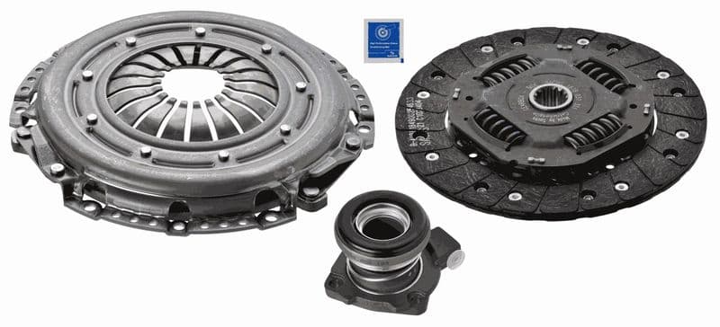 Koppelingskit met hydraulisch lager (228mm) past: SAAB 9-5 2.0/2.0ALK/2.3 09.97-12.09
