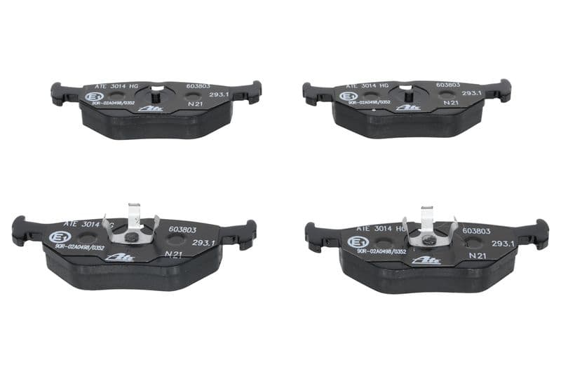 Remblokken set Achter , past: BMW 3 (E30), 3 (E36), 5 (E34), 7 (E32), Z1, Z3 (E36) 1.6-5.0 03.85-06.03
