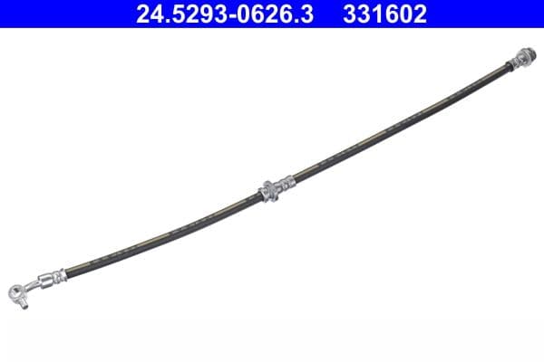 Remleiding/slang flexibel Voor Links (lengte 625mm,diameter 10mm, M10x1) past: NISSAN QASHQAI II 1.2-2.0 11.13-